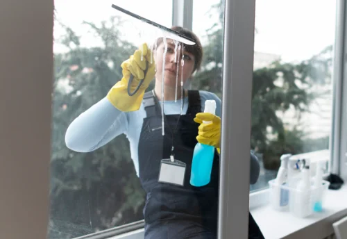 Nettoyage de vitres intérieures et extérieures à Genlis